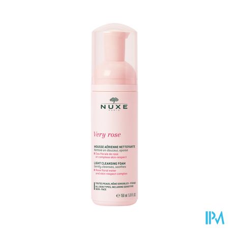 Nuxe Very Rose Reinigingsschuim Pompfl 150ml