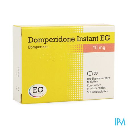 Domperidone Instant EG Orodisp Tabl  30 X 10 Mg