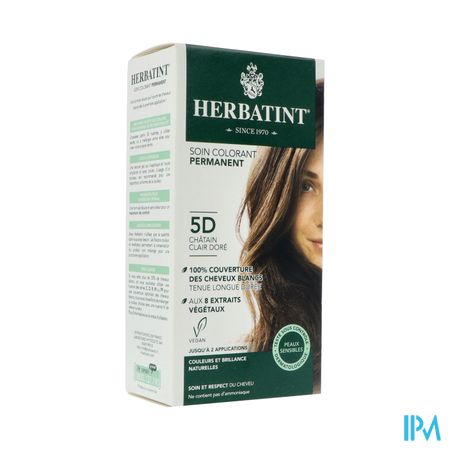 Herbatint Kastanjebr Licht Goudk 5d 150ml