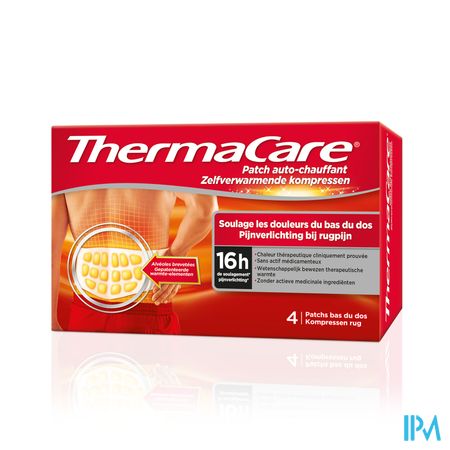 Thermacare Cp Chauffante Douleurs Dos 2x2 Promo