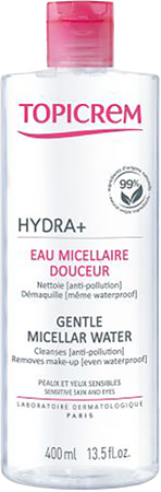 Topicrem Hydra+ Zacht Micellair Water 400ml 1