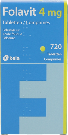 Folavit 4mg Comp 720 X 4mg 1