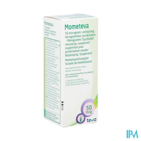 Mometeva Spray Nasal Susp 50mcg/pulv Pulv 140