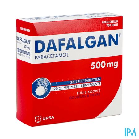 Dafalgan Eff 500mg Comp 20