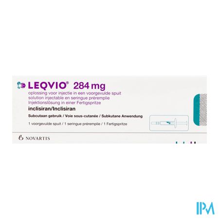 Leqvio 284mg Sol Inj Seringue Preremplie 1 1