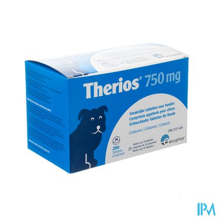 Therios 750mg Smakelijke Tabl Hond 200