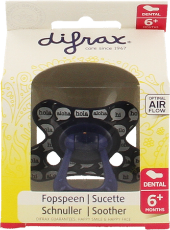 Difrax Fopspeen Sil Dental+ring Boy 6m+800 5