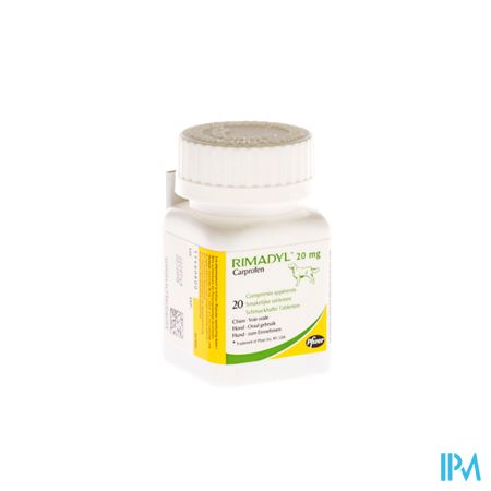 Rimadyl 20mg Smakelijke Tabl 20