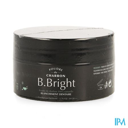 B. Bright Pdr Charbon Blanchiment Dentaire 50g