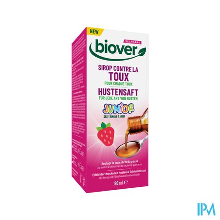 Biover Selfcare Sirop Toux Junior 120ml