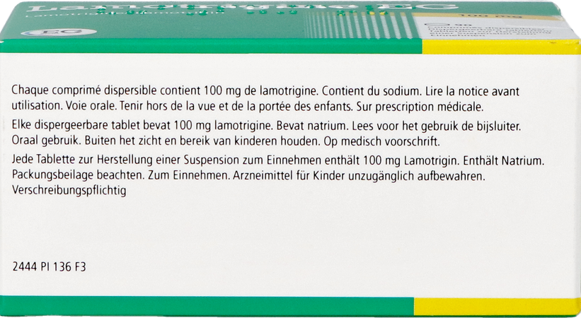 Lamotrigine Eg 100mg Orifarm Orodisp. Tabl 90 5