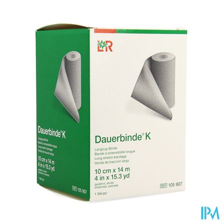 Dauerbinde K 10cm X14m 1 105907