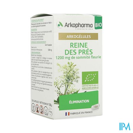 Arkogelules Reine Des Pres Bio 150 Caps Fl 150