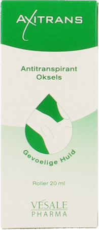 Axitrans Roller Gevoelige Huid A/transpirant 20ml 11