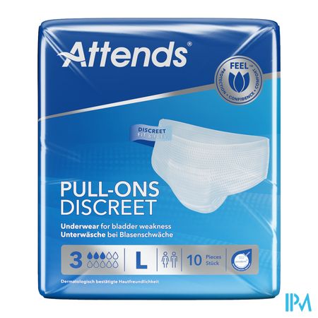 Attends Pull-on Plus 3 Discrete l 10 2