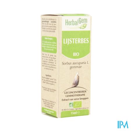 Herbalgem Lijsterbes Maceraat 15ml