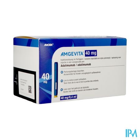 Amgevita 40mg Opl Inj 100mg/ml Voorgevulde Pen 6