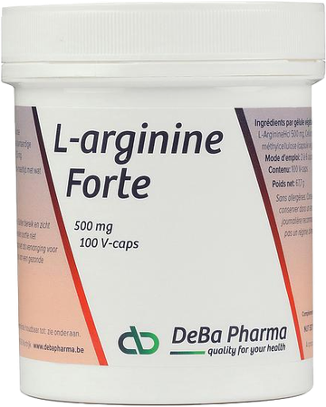 l-arginine Caps 100x500mg Deba 2