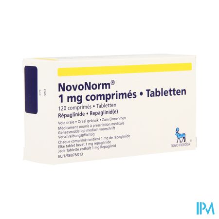 Novonorm Comp 120 X 1,00mg