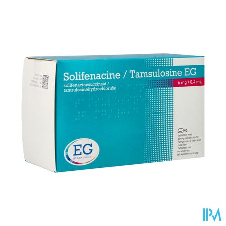 Solifenacine Tamsulosine EG 6/04,Mg Lib.Mod.Comp90