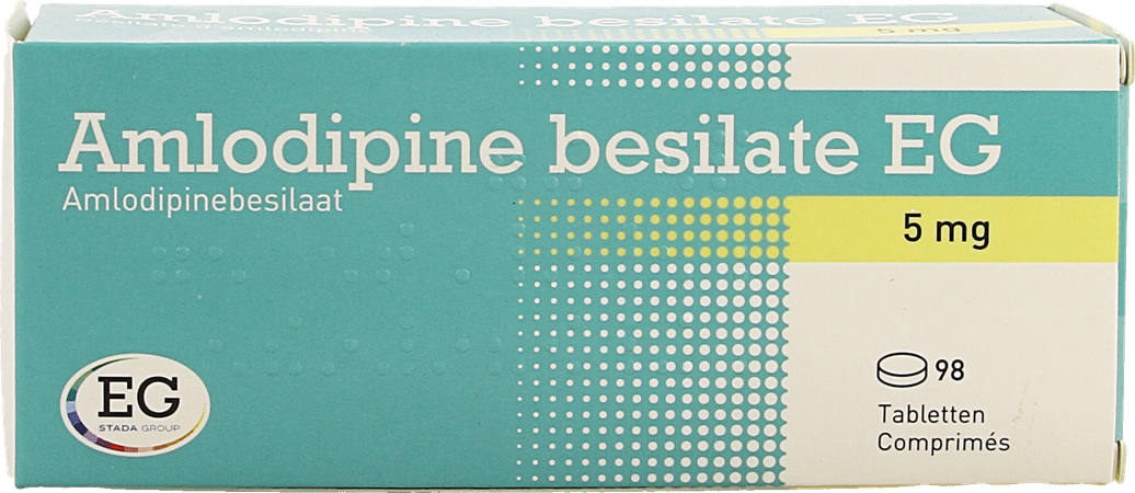 Amlodipine Besilate EG Tabl  98X5Mg 1
