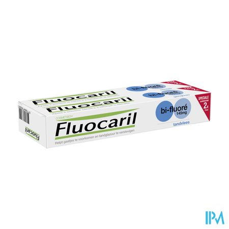Fluocaril Tandpasta Bi-fluore 145 Tandvlees 2x75ml
