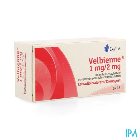 Velbienne 1mg/2mg Filmomh Tabl 6 X 28