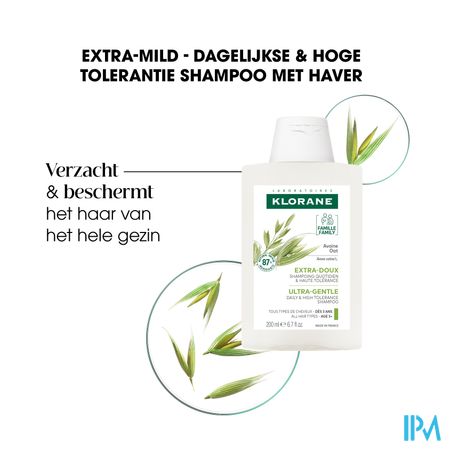 Klorane Capil. Sh Haver 200ml 9