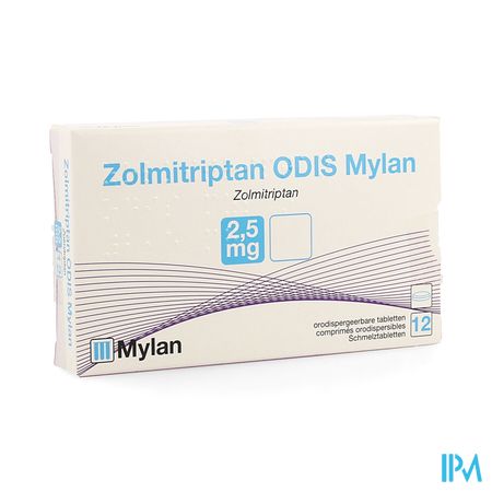 Zolmitriptan Odis Viatris 2,5mg Orodisp.tabl 12