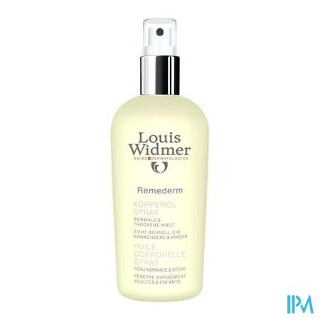 Widmer Remederm Huile Corps Spray Parf 150ml 1