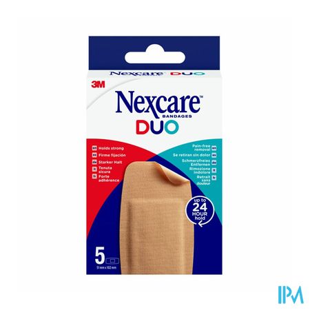 Nexcare 3m Duo Pleister Maxi 51x102mm 5 3