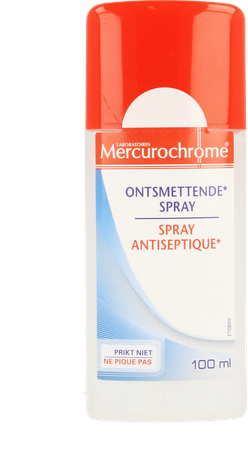 Mercurochrome Spray Ontsmettend 100ml 1