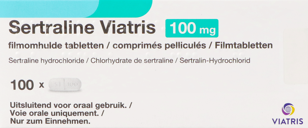 Sertraline Viatris 100mg Tabl 100 2