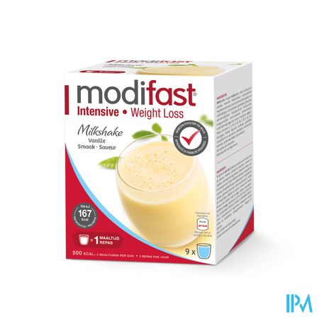 Modifast Intensive Milkshake Vanille Sach 9