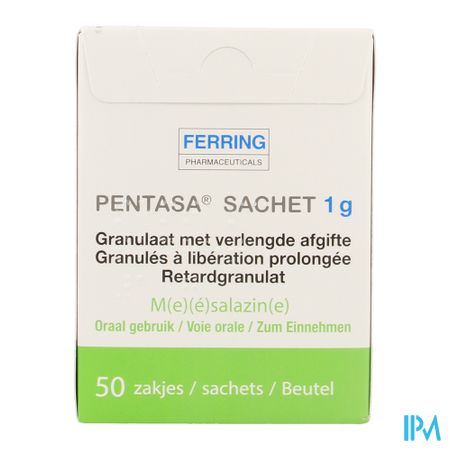 Pentasa Sach Gran 50 X 1g 3