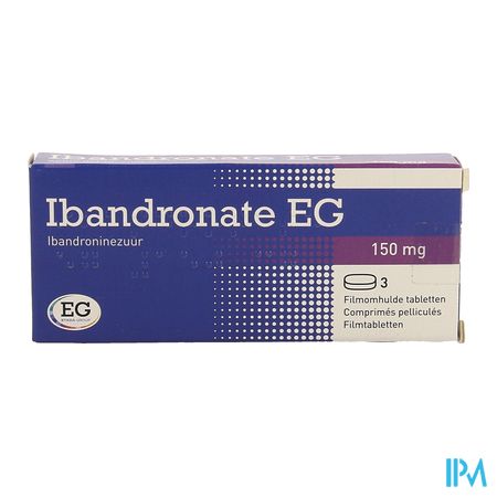 Ibandronate EG 150 Mg Comp Pell  3 X 150 Mg 1