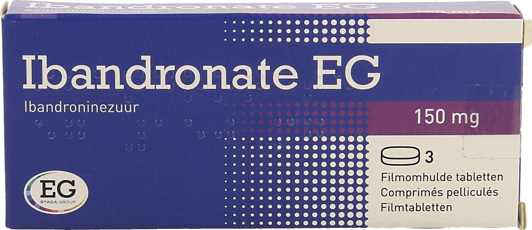 Ibandronaat EG 150 Mg Filmomh Tabl 3 X 150 Mg 1