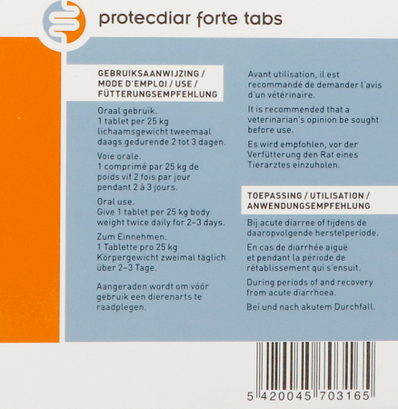 Protecdiar Forte Chien Comp 96 5