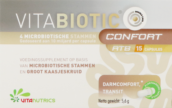 Vitabiotic Confort Atb V-caps 15 5