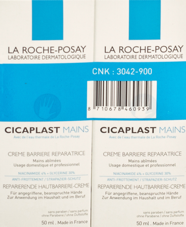 La Roche Posay Cicaplast Handcreme Duo 2x50ml 2e-50% 2
