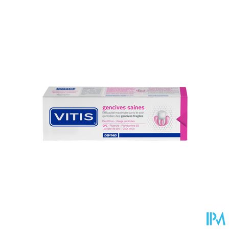 Vitis Gencives Saines Dentifrice 0,05% Cpc 75ml