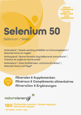Natural Energy Selenium 50 Caps 180 2