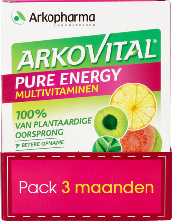 Arkovital Pure Energy 3maand Tabl 3x30 5