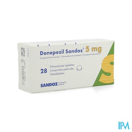 Donepezil Sandoz 5,0mg Filmomh Tabl 28 X 5,0mg