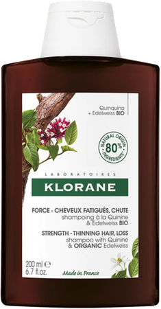 Klorane Capil. Sh Quinine & Edelweiss 200ml Nf 1