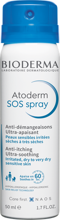 Bioderma Atoderm Sos Spray Z/dopsel 50ml 1