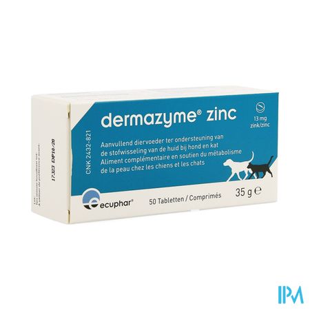 Dermazyme Zinc Chien Comp 50