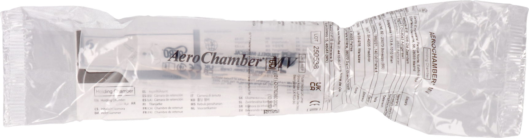 Aerochamber Mechanical Ventilation 145ml 1