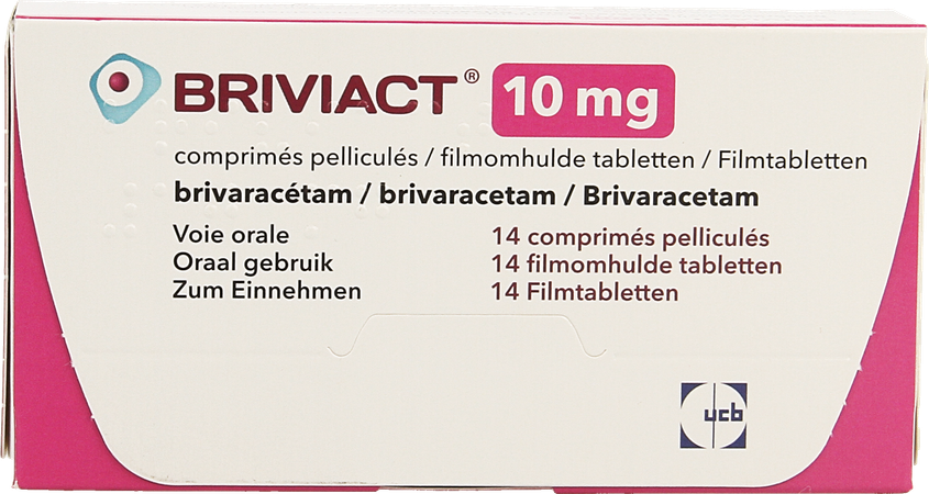 Briviact 10mg filmomh. tabl. (14) 1