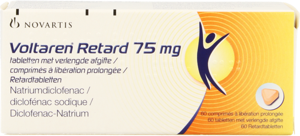 Voltaren Retard Comp 60 X 75mg 3